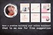 management of your social media and content creation