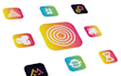 design a 3 stunning modern app icon logo