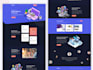 design digital agency landing page
