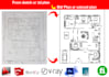 create architectural 2d drawing floor plan in autocad, 3d floor plan