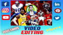 do sports highlights reel sport video editing recruit football basketball soccer