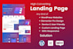 build wordpress landing page design or elementor landing page by elementor pro