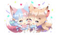 draw a cute custom chibi art commission for you