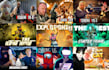 do eye catchy gaming youtube thumbnail only in 24hrs