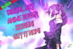 design an anime album cover