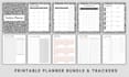 design high quality etsy digital planner, journal, trackers for goodneotes