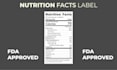 create professional nutrition facts label