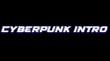 make 4k impressive cyberpunk  logo intro for youtube