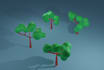 create a simple 3d low poly model for you