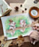 create baby illustrations and postcards