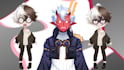 design a custom male vtuber live2d model anime style for streaming