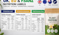 create your fda compliant labels generator nutrition facts labels