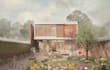 create atmospheric architectural visualization and post digital collage