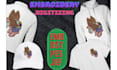 embroidery digitizing logo, convert to dst, jef, pes file, embroidery design