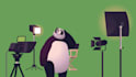 create 2d animated flat character video animation