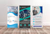 design professional roll up banner and pull up banner