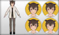 create 3d vtuber character model, anime for streaming