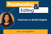 proofread and edit your blogs, articles, reports