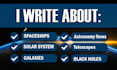 do astronomy SEO blog writing for science websites