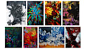 create a painting of your favourite song