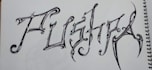 make unique handmade alphabet tattoo design