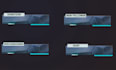 design animated twitch, youtube simple alert box
