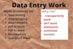 do data mining data entry copypaste data scraping