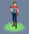 realistic or cel shaded 3d modelling