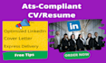 write CV resume cover letter revamp linkedin profile