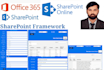 develop list, workflows, webpart, spfx and any custom sharepoint intranet portal