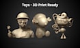 sculpt custom 3d printable models, figurines, and miniatures