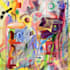 create unique digital abstract art