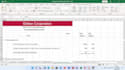 draft financial statements in excel