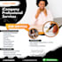 design online webinar business flyer