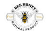make professional honey bee logo design with source file