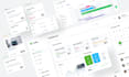 design web app, saas, dashboard UI UX