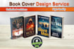design book cover and ebook cover with 3d mockup with in 6 hours