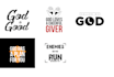 give you 25 premade christian tshirt designs