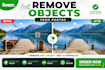remove person from photo, remove object from photo, photoshop remove work