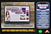 design billboard, yard sign, signboard, web banner