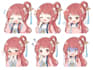 draw chibi and custom emotes sticker