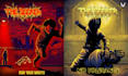 create hand drawn dark art illustration for covers and merch
