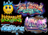 make colorful graffiti and character illustration