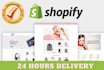 design shopify store, dropshipping store, shopify websites with premium themes