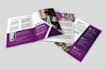 do company profile, bifold or trifold brochure, pamphlet or flyer