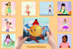 illustrate children book and ebook