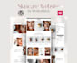 design glamour skincare cosmetics and makeup website