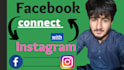 connect facebook page with instagram account