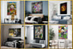 create motivational and pop art canvas wall art