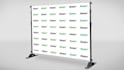 design a step and repeat backdrop